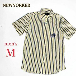 ニューヨーカー(NEWYORKER)のNEWYORKER ニューヨーカー　ボタンダウンシャツ　半袖　カジュアル 　M(シャツ)