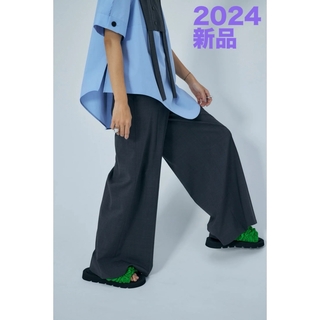 ENFOLD - 2024 完売新品タグ付ENFOLD ELASTIC WIDE TROUSERS