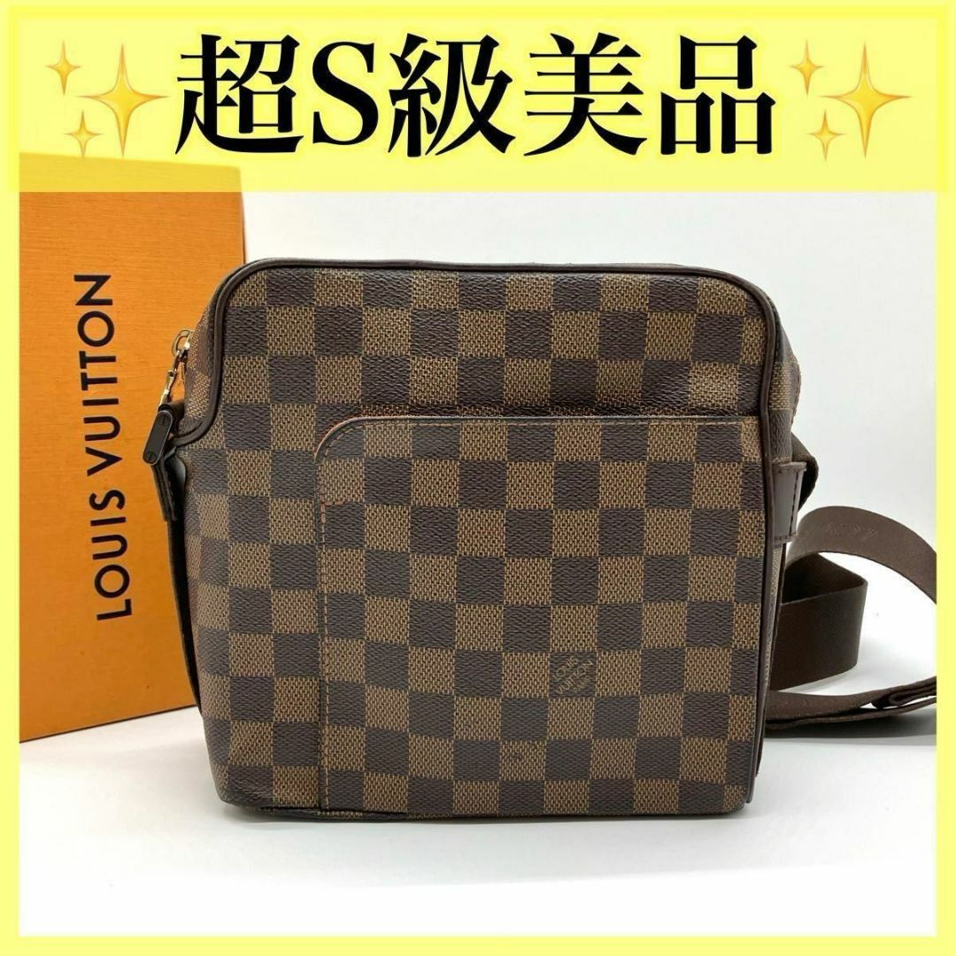 LOUIS VUITTON - ルイヴィトン ショルダーバッグ オラフPM ダミエ クロスボディ 斜め掛け