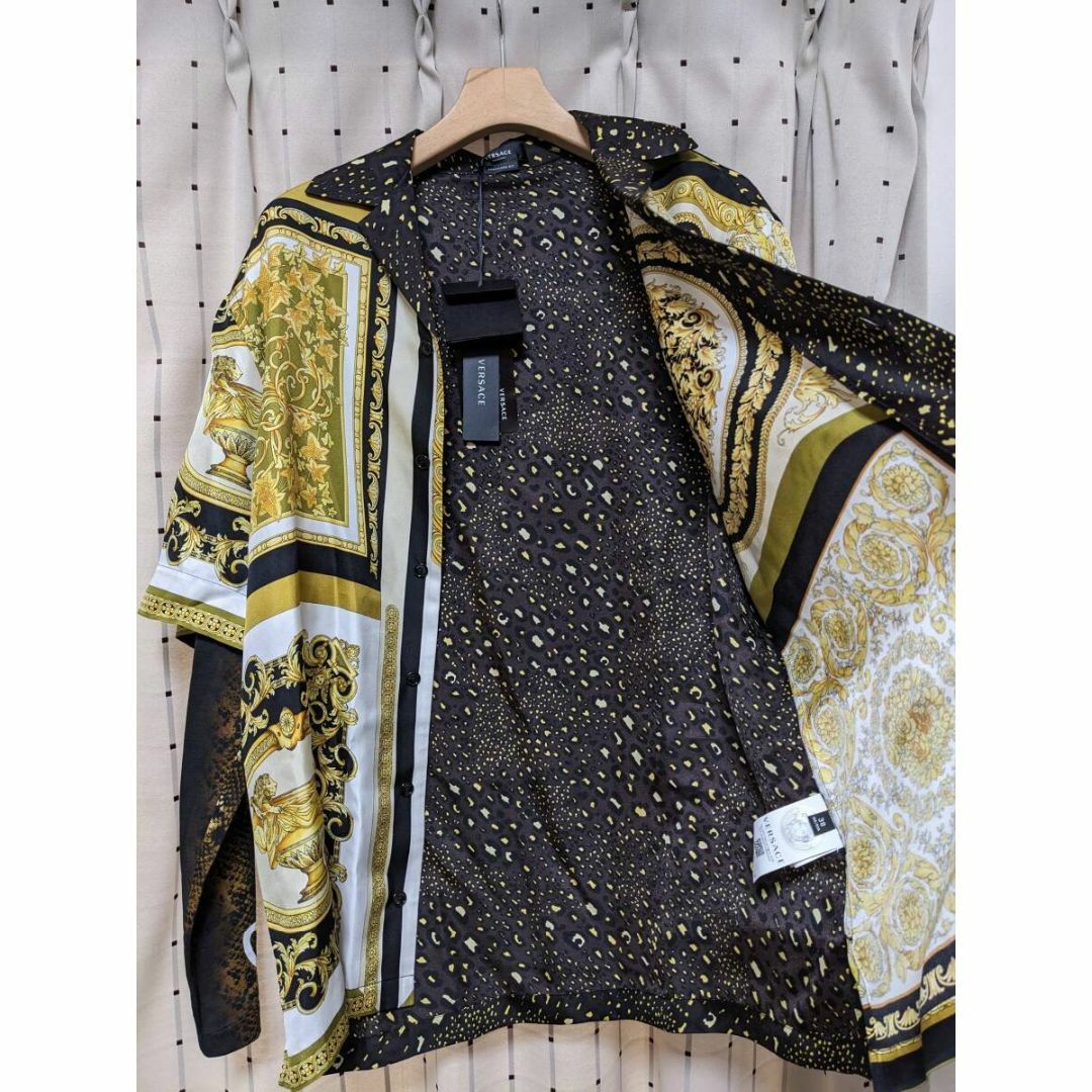 VERSACE - 未使用品 ヴェルサーチェ バロック シルク&コットン VERSACE - 未使用品 ヴェルサーチェ バロック シルク&コットン