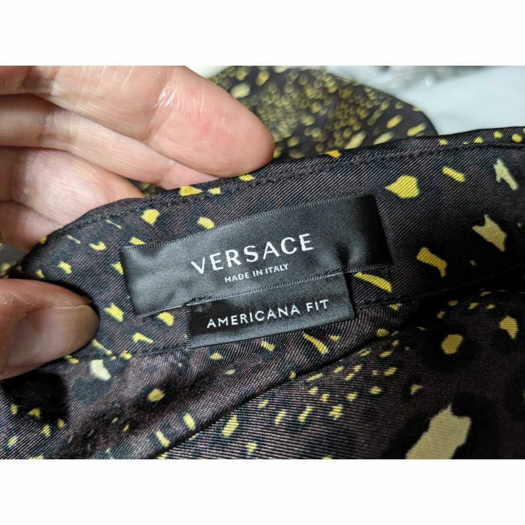 VERSACE - 未使用品 ヴェルサーチェ バロック シルク&コットン VERSACE - 未使用品 ヴェルサーチェ バロック シルク&コットン