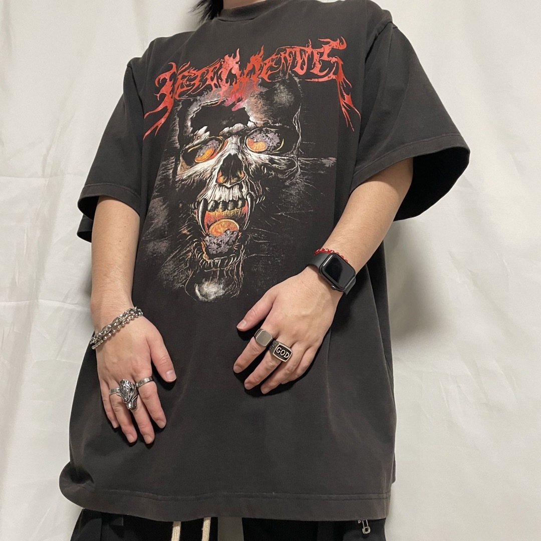 VETEMENTS - 17AW vetements スカルTシャツの通販 by 1031 VETEMENTS - 17AW vetements スカルTシャツの通販 by 1031