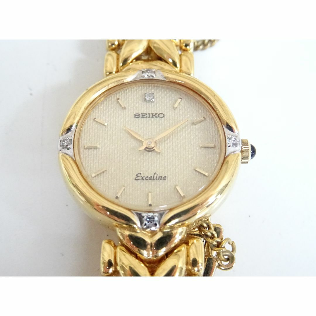 SEIKO Exceline ゴールド 手巻き時計 14k うまくいきません SEIKO Exceline ゴールド 手巻き時計 14k うまくいきません
