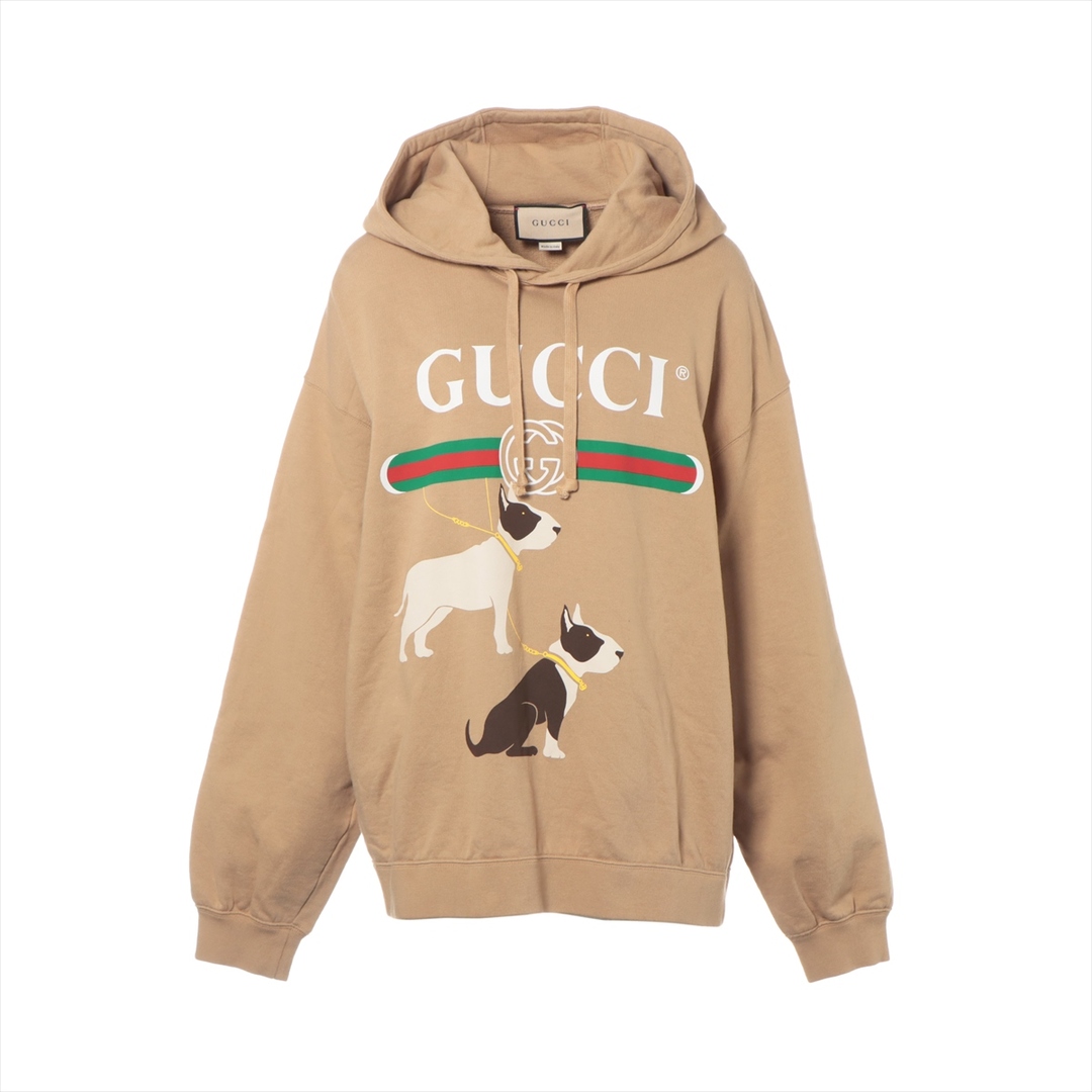 GUCCI - グッチ インターロッキングG コットン L ブラウン メンズ その他トップ