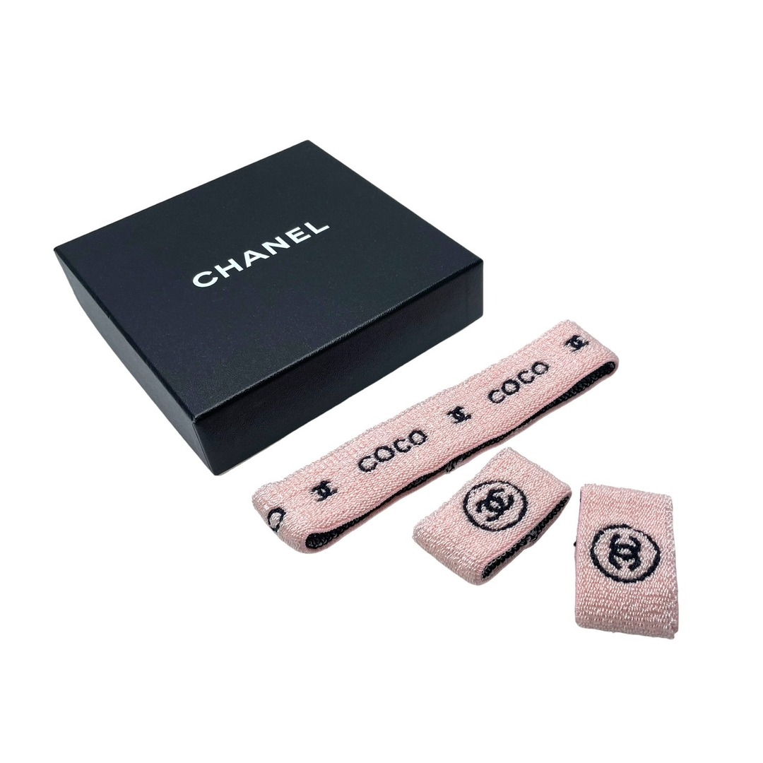 CHANEL - 極美品 CHANEL シャネル ヘアバンド リストバンド CHANEL - 極美品 CHANEL シャネル ヘアバンド リストバンド
