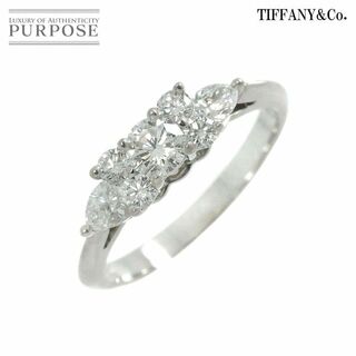 Tiffany & Co. - ティファニー TIFFANY&Co. セブンストーン 8号 リング ダイヤ Pt プラチナ 指輪 VLP 90232615