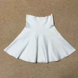 ザラ(ZARA)のZARA ニットフレアスカート(ミニスカート)