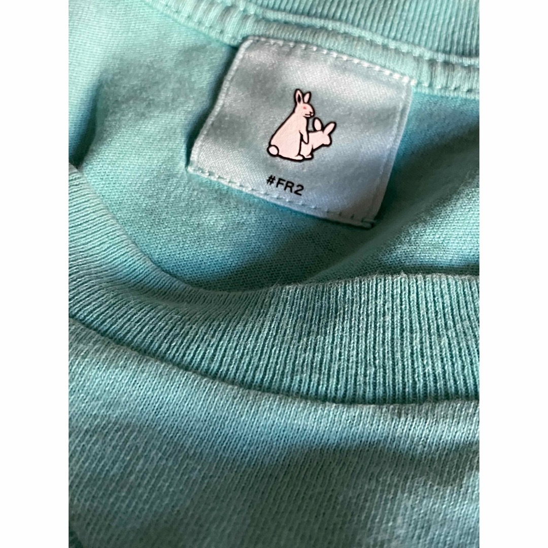 FR2 - fr2 月桃 ロングTシャツ ロンT ティファニーブルー 限定の FR2 - fr2 月桃 ロングTシャツ ロンT ティファニーブルー 限定の