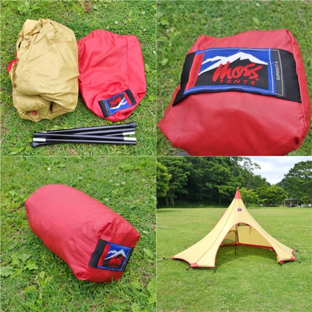 モステント MOSS TENTS SUPERFLY 4 スーパーフライ 4人用 ワン モステント MOSS TENTS SUPERFLY 4 スーパーフライ 4人用 ワン