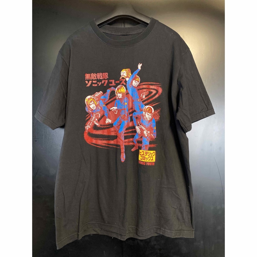 激レア 90'S 無敵戦隊ソニックユースTシャツ ブラック サイズXL 激レア 90'S 無敵戦隊ソニックユースTシャツ ブラック サイズXL
