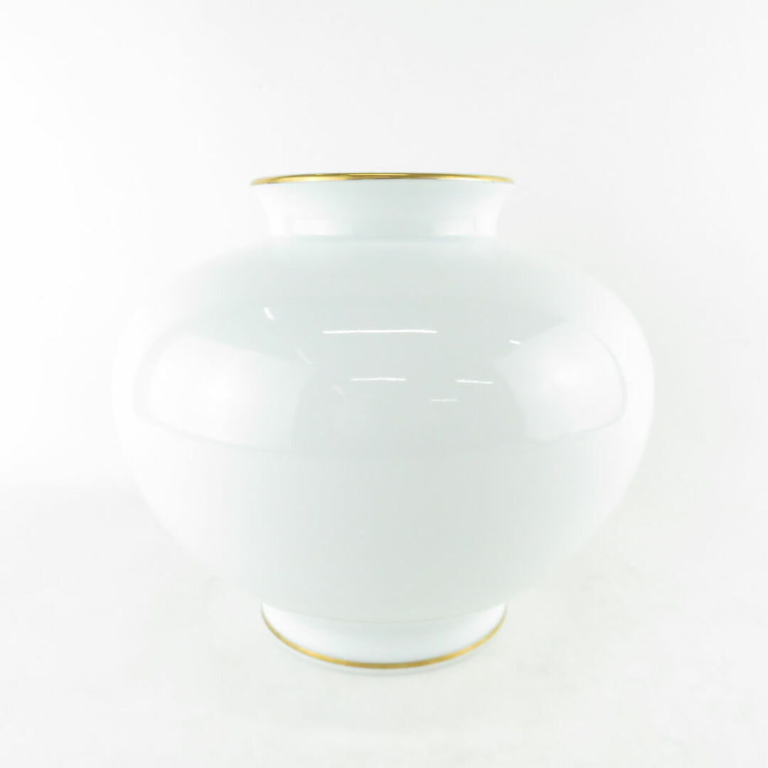 美品 Fukagawa Seiji 深川製磁 色絵牡丹文 花瓶 フラワーベース 美品 Fukagawa Seiji 深川製磁 色絵牡丹文 花瓶 フラワーベース