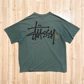 ステューシー(STUSSY)の激レア！1980’s OLD STUSSY “STOCK LOGO” Tシャツ(Tシャツ/カットソー(半袖/袖なし))