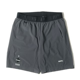 F.C.Real Bristol エフシーレアルブリストル パンツ サイズ:XL 19SS ストレッチ ライトウェイト ショーツ STRETCH LIGHT WEIGHT SHORTS グレー ボトムス ズボン ショートパンツ【メンズ】【中古】(ショートパンツ)
