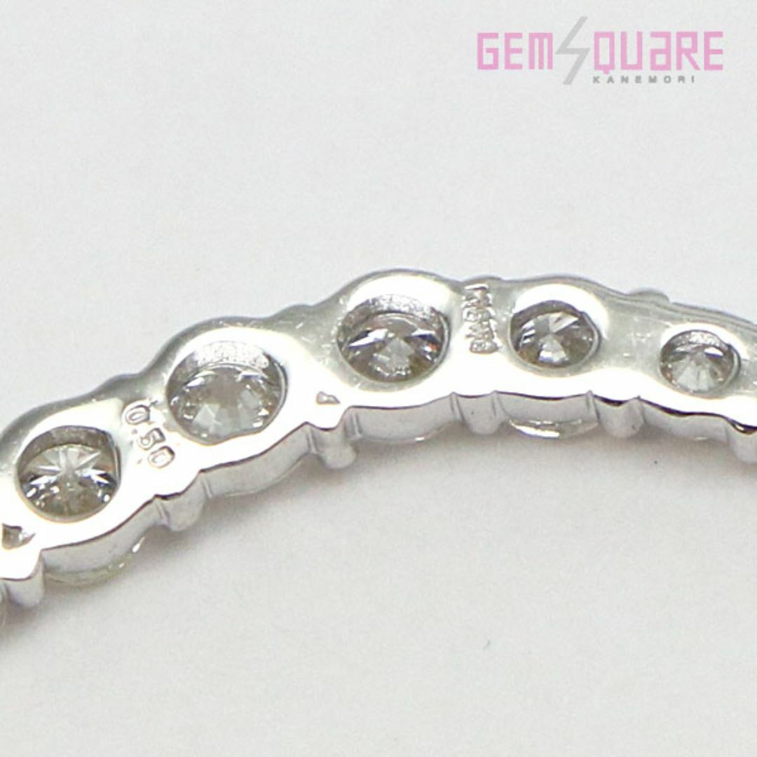 K18WG ダイヤモンド ネックレス D0.50 1.34g 40cm ダイヤキレイ 美品 K18WG ダイヤモンド ネックレス D0.50 1.34g 40cm ダイヤキレイ 美品