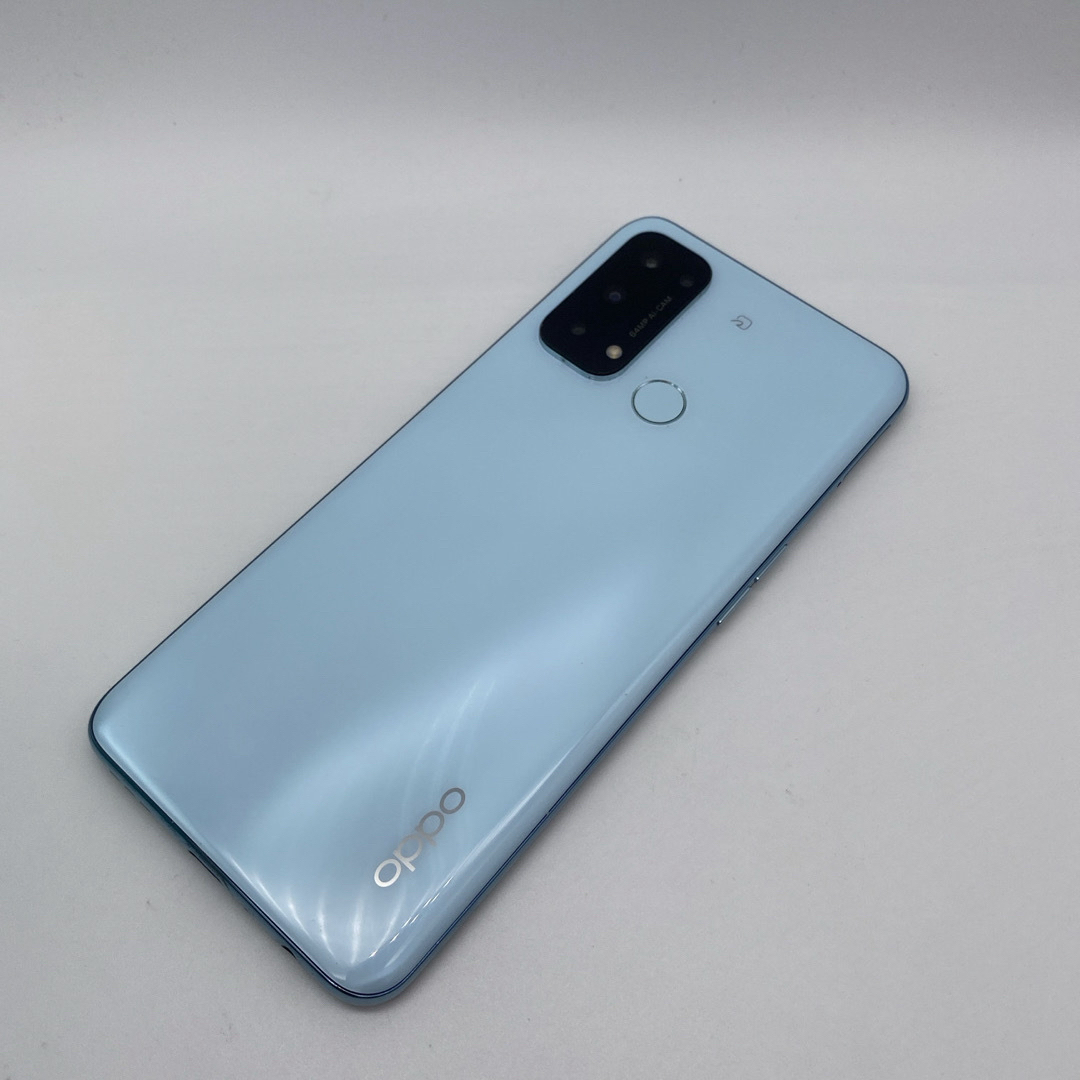 美品】OPPO Reno5 A A101OP アイスブルー SIMフリー 美品】OPPO Reno5 A A101OP アイスブルー SIMフリー