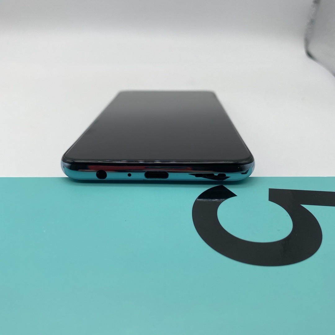 美品】OPPO Reno5 A A101OP アイスブルー SIMフリー 美品】OPPO Reno5 A A101OP アイスブルー SIMフリー