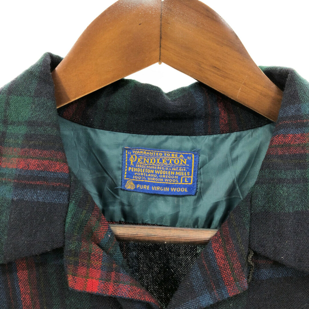 PENDLETON - 60年代 USA製 PENDLETON ペンドルトン ウールシャツ PENDLETON - 60年代 USA製 PENDLETON ペンドルトン ウールシャツ