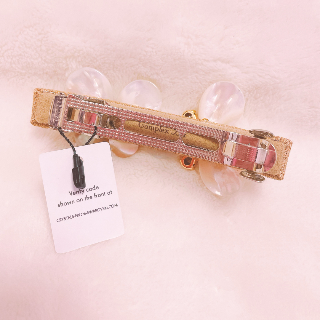Complex Biz - 未使用🌟コンプレックスビズ バレッタ 白蝶貝の Complex Biz - 未使用🌟コンプレックスビズ バレッタ 白蝶貝の