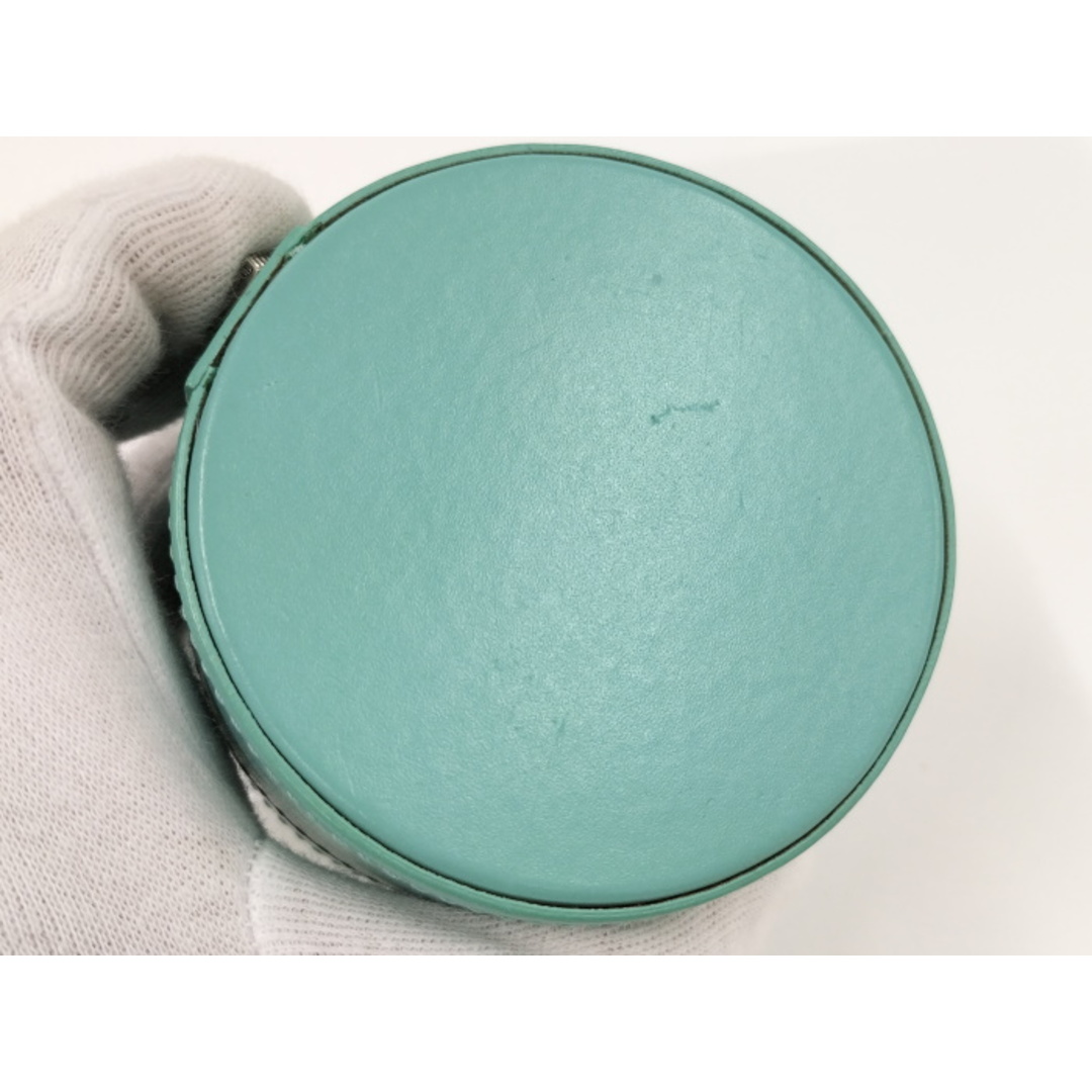 Tiffany & Co. - TIFFANY&Co. ジュエリーボックス 丸型 レザー Tiffany & Co. - TIFFANY&Co. ジュエリーボックス 丸型 レザー