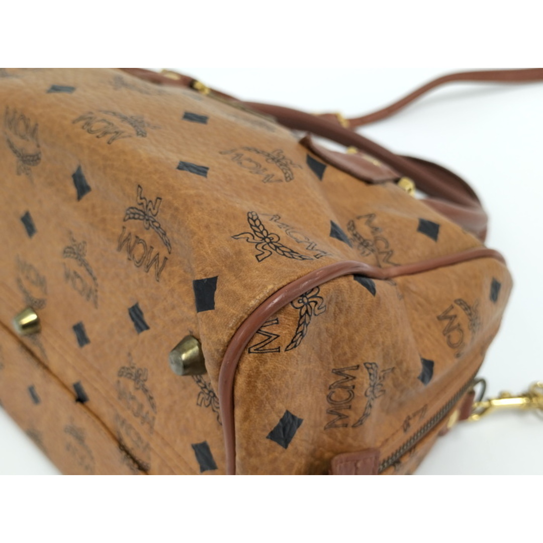 MCM - MCM ショルダーバッグ ミニボストンバッグ ヴィセトスの MCM - MCM ショルダーバッグ ミニボストンバッグ ヴィセトスの