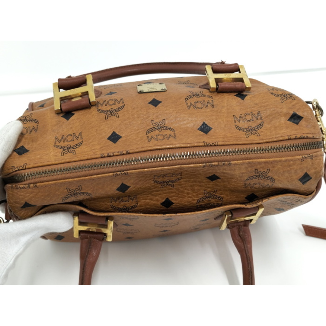 MCM - MCM ショルダーバッグ ミニボストンバッグ ヴィセトスの MCM - MCM ショルダーバッグ ミニボストンバッグ ヴィセトスの