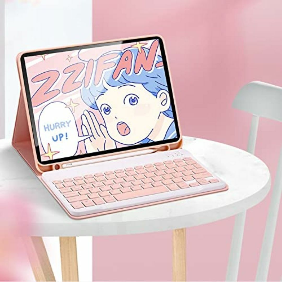 サイズ:iPad第10世代_色:濃いピンク】iPad 第10世代 キーボード サイズ:iPad第10世代_色:濃いピンク】iPad 第10世代 キーボード