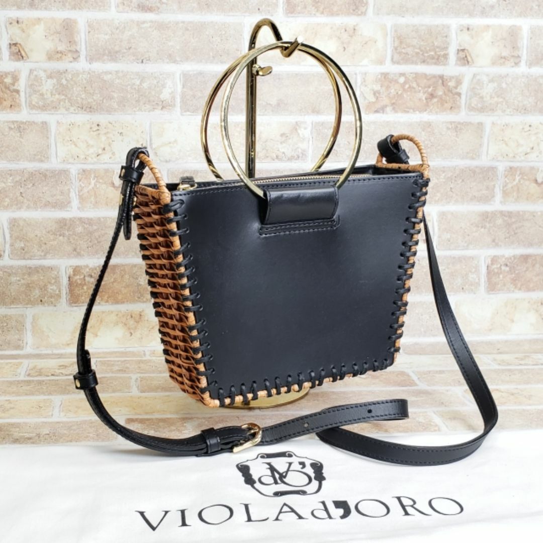 VIOLAd'ORO - ヴィオラドーロ ☆ ラタン レザーコンビ メタル VIOLAd'ORO - ヴィオラドーロ ☆ ラタン レザーコンビ メタル
