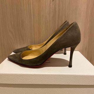 Christian Louboutin(ハイヒール/パンプス ・ グレー/灰色系 Christian Louboutin(ハイヒール/パンプス ・ グレー/灰色系