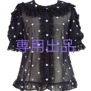 Angelic Pretty(シャツ/ブラウス(半袖/袖なし))のフリマ Angelic Pretty(シャツ/ブラウス(半袖/袖なし))のフリマ