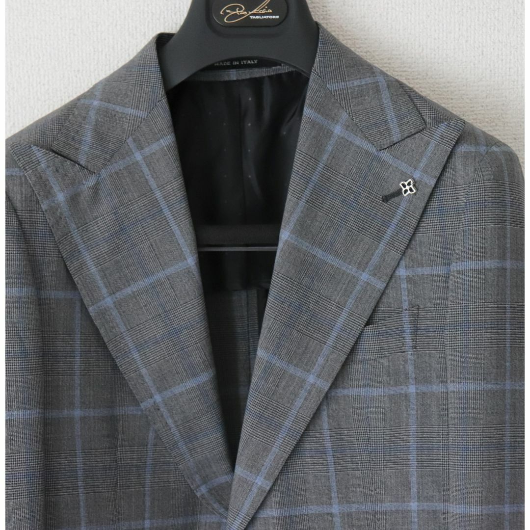 新品【タリアトーレ】春夏 SUPER130s 2Bスーツ 46(M w78) 新品【タリアトーレ】春夏 SUPER130s 2Bスーツ 46(M w78)