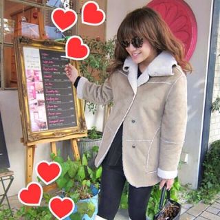 ザラ(ZARA)のZARA ムートンコート chesty(毛皮/ファーコート)