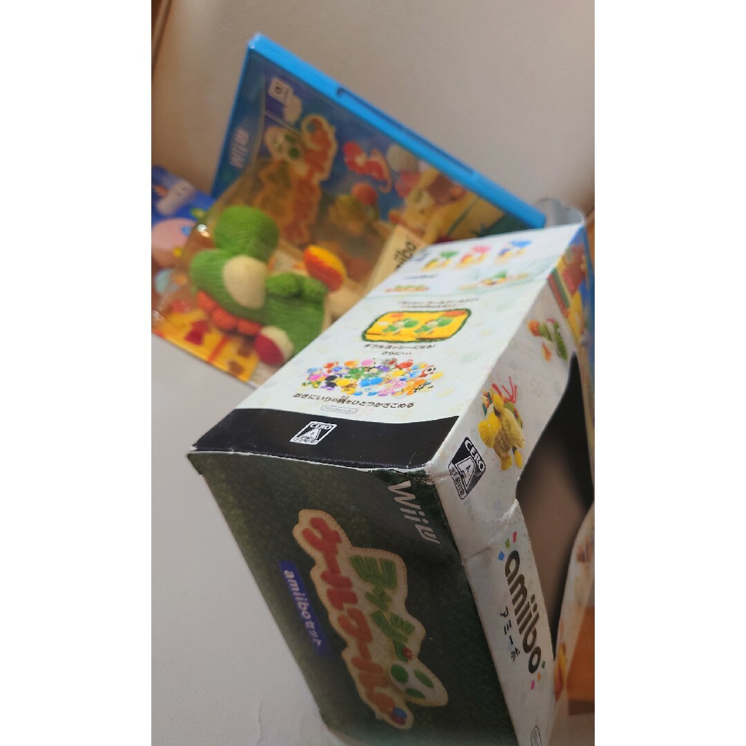 Wii U - Wii U ヨッシー ウールワールド アミーボセットの通販 Wii U - Wii U ヨッシー ウールワールド アミーボセットの通販