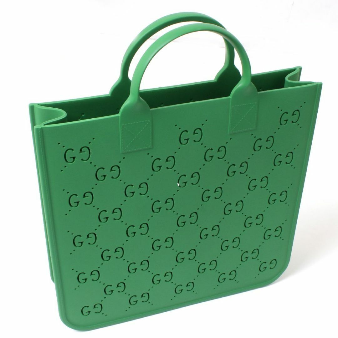 GUCCI - GUCCI チルドレンズ GG トートバッグ 679365 グリーン GUCCI - GUCCI チルドレンズ GG トートバッグ 679365 グリーン