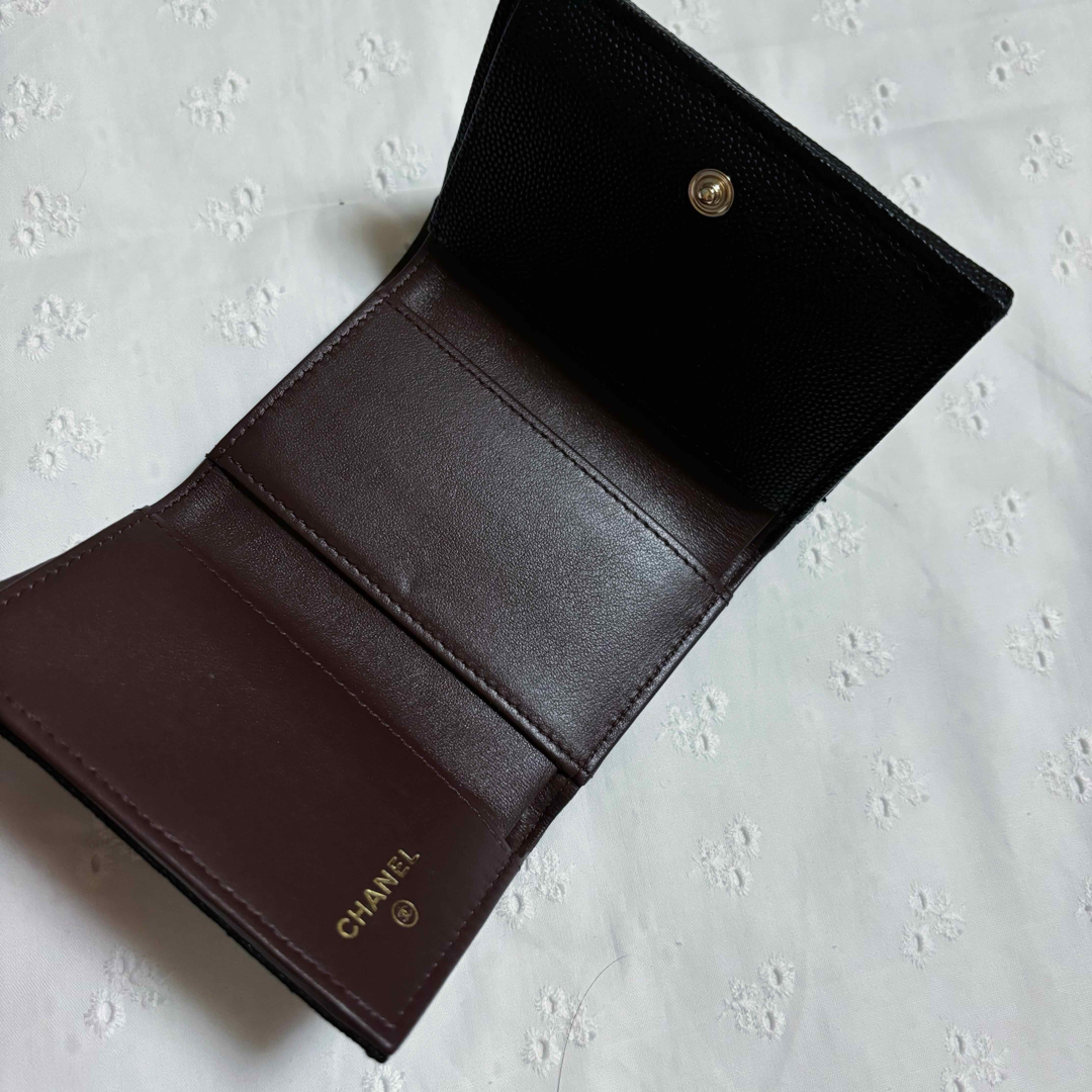 CHANEL - 専用☆極美品☆CHANEL シャネル 三つ折り財布 CHANEL - 専用☆極美品☆CHANEL シャネル 三つ折り財布