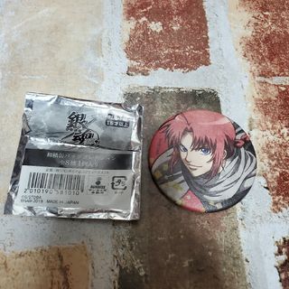 銀魂　影うつし　缶バッジ　神威(キャラクターグッズ)