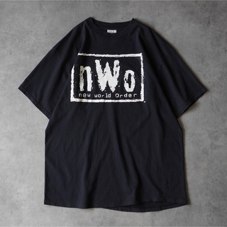 ヴィンテージ(VINTAGE)の90s nWo New World Order プロレス Tシャツ TULTEX(Tシャツ/カットソー(半袖/袖なし))