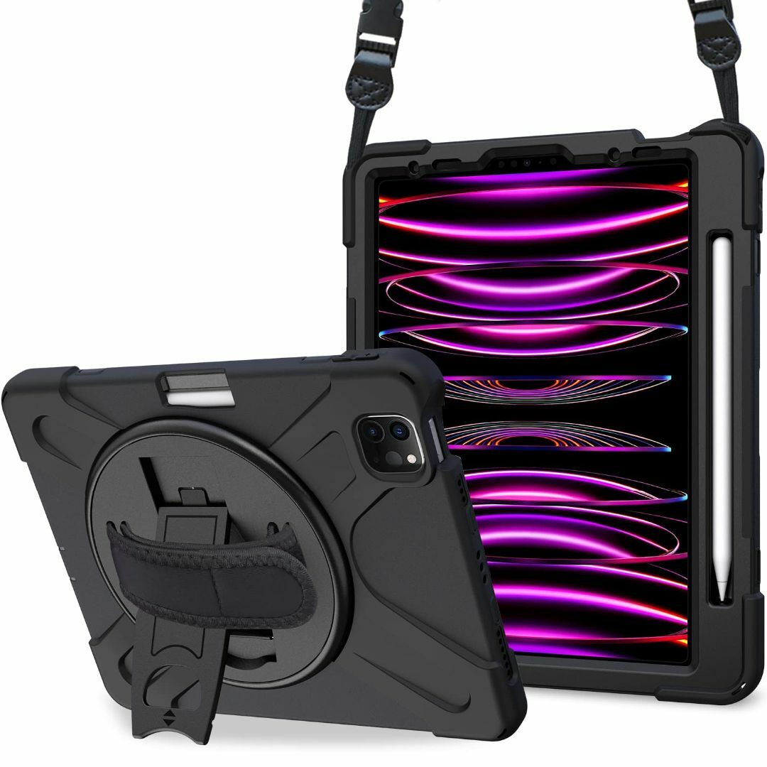 iPad mini おっきかっ 第6世代 ケース ProCase ペンホルダー付き iPad mini おっきかっ 第6世代 ケース ProCase ペンホルダー付き