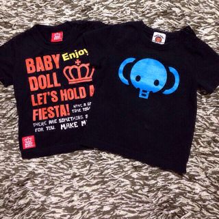 アベイシングエイプ(A BATHING APE)のベイプ＆ベビードールTシャツ♡(Tシャツ(半袖/袖なし))