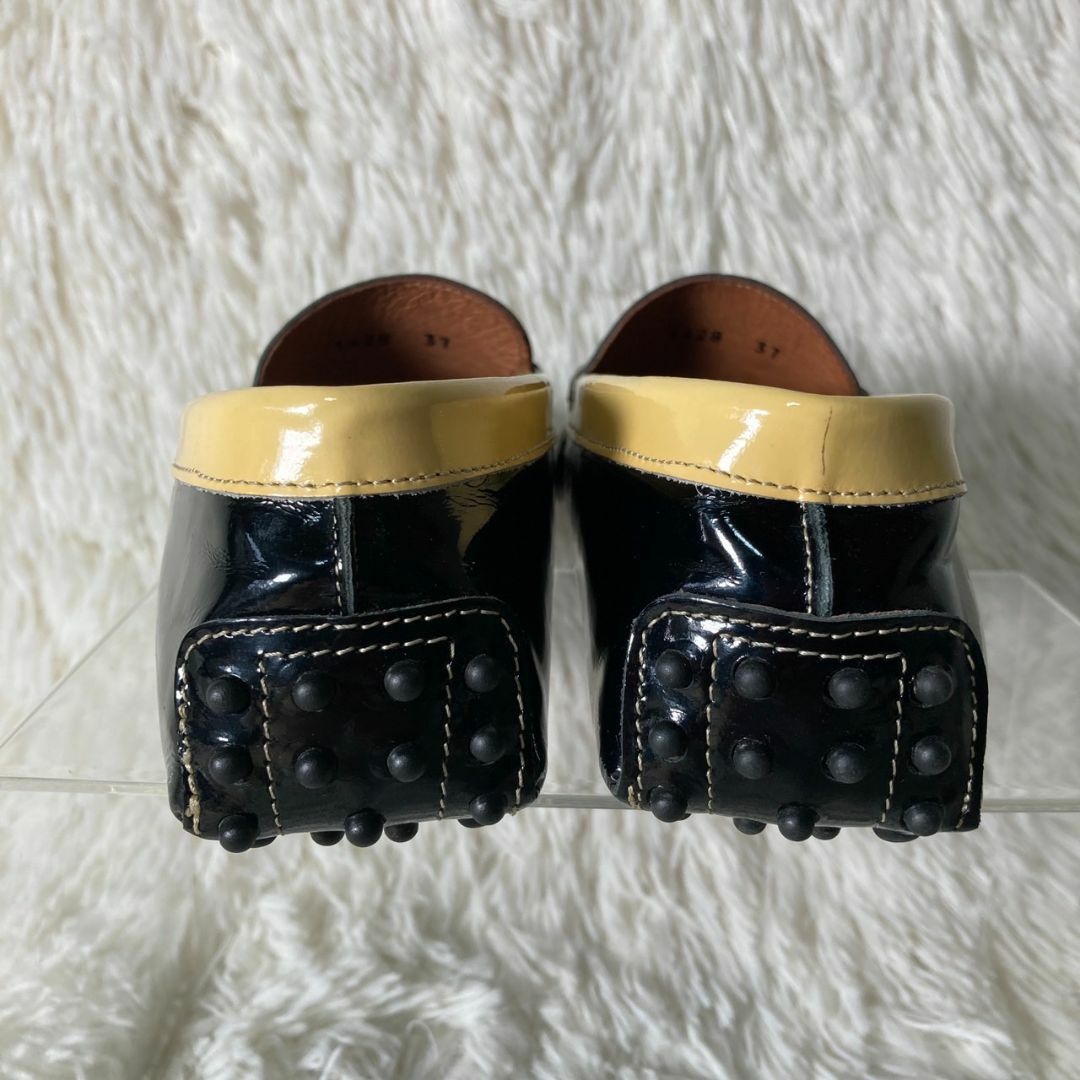 ほぼ未使用 PATRIZIO DOLCI レザー ドライビングシューズ 37の ほぼ未使用 PATRIZIO DOLCI レザー ドライビングシューズ 37の