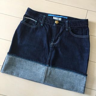 ランバンオンブルー(LANVIN en Bleu)のellie様専用です！LANVIN en Bleu♡デニムスカート(ミニスカート)