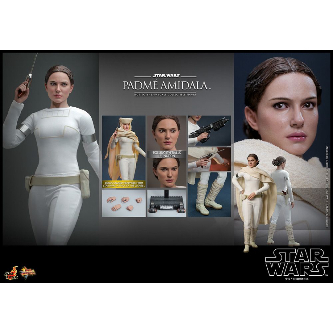 ホットトイズ MMS678 スター・ウォーズ パドメ・アミダラ 1/6の ホットトイズ MMS678 スター・ウォーズ パドメ・アミダラ 1/6の