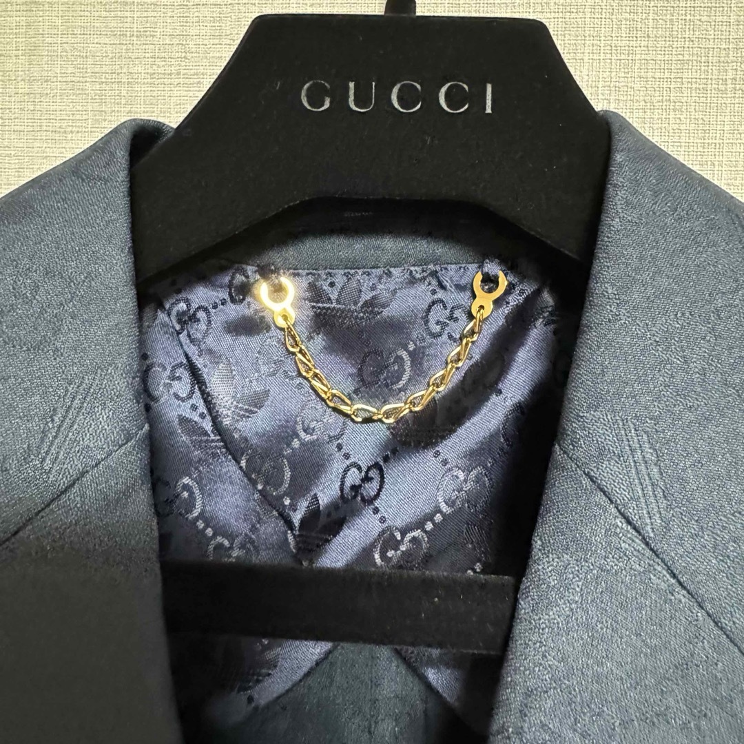GUCCI - 未使用 GUCCI adidas コラボ ジャケット アウター 専用 GUCCI - 未使用 GUCCI adidas コラボ ジャケット アウター 専用