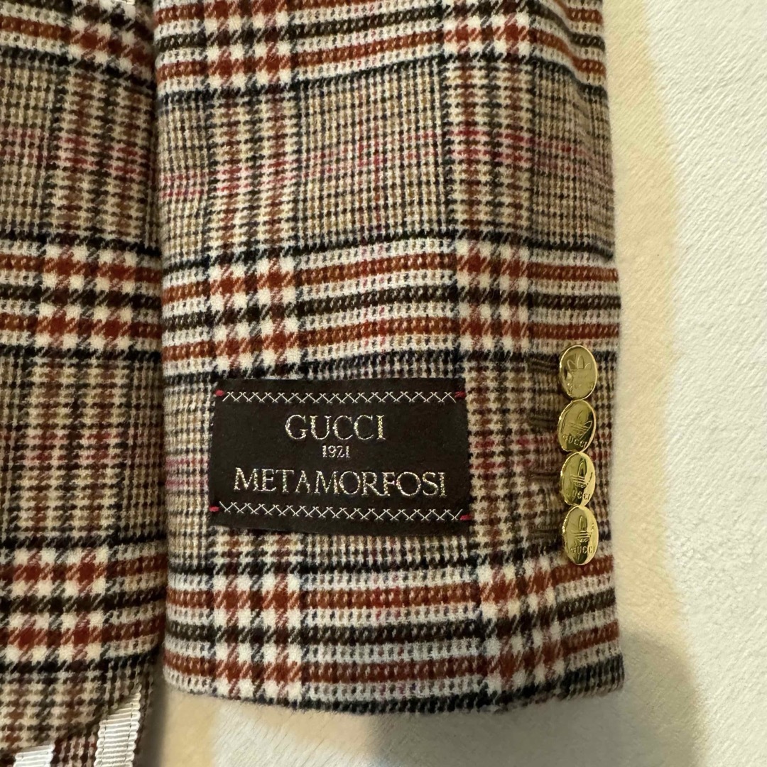 GUCCI - 未使用 GUCCI adidas コラボ ジャケット アウター GUCCI - 未使用 GUCCI adidas コラボ ジャケット アウター