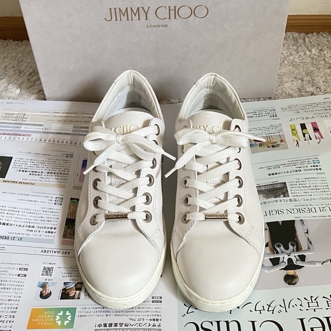 美品 JIMMY CHOO スニーカー 美品 JIMMY CHOO スニーカー