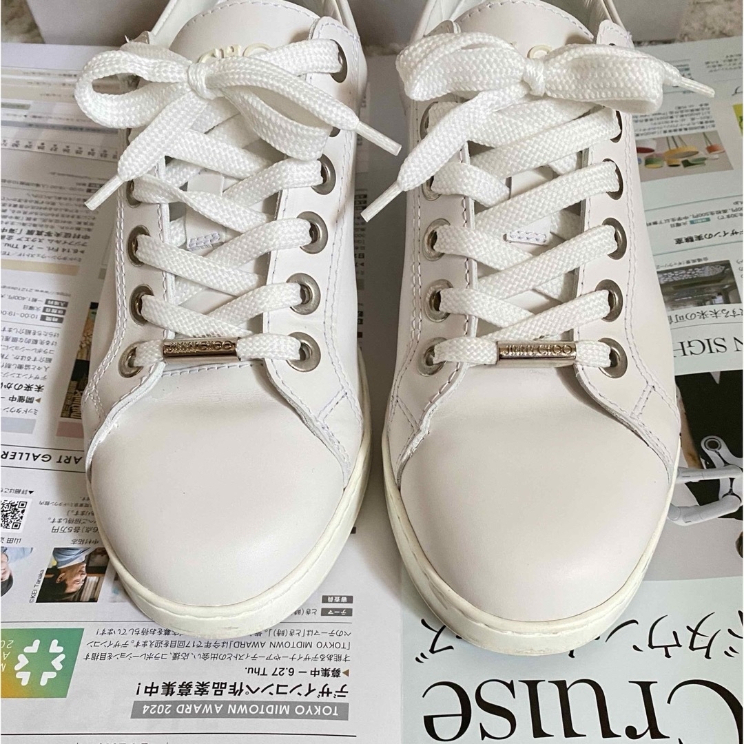 美品 JIMMY CHOO スニーカー 美品 JIMMY CHOO スニーカー