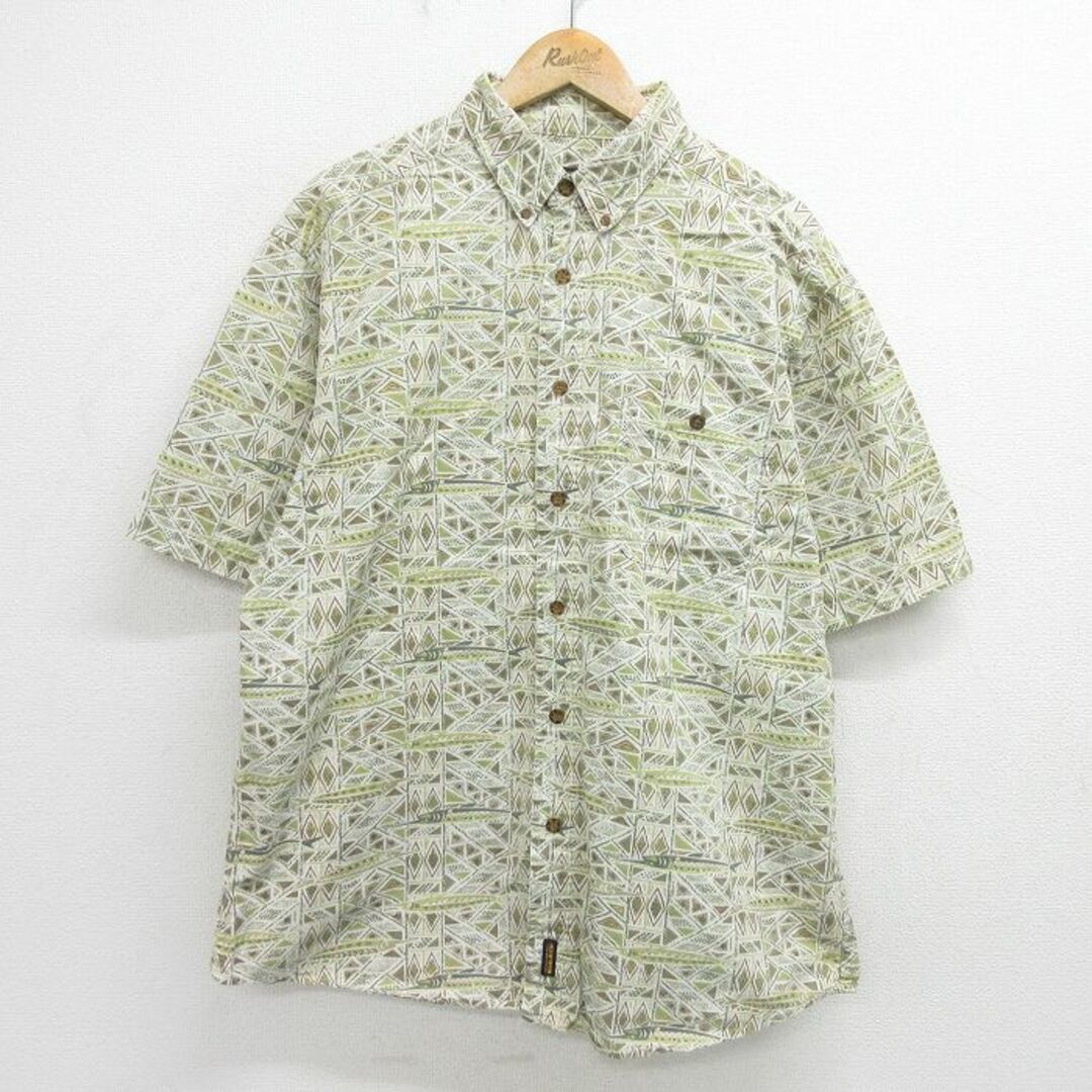 WOOLRICH - XL☆古着 ウールリッチ WOOLRICH 半袖 シャツ メンズ WOOLRICH - XL☆古着 ウールリッチ WOOLRICH 半袖 シャツ メンズ