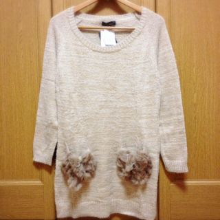 ニットワンピース(ひざ丈ワンピース)