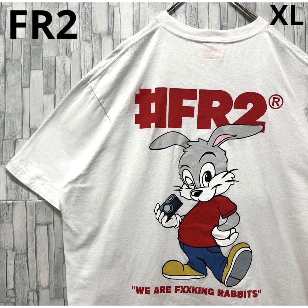 FR2 - FR2 エフアールツー 半袖 Tシャツ XL FXXKING RABBITSの FR2 - FR2 エフアールツー 半袖 Tシャツ XL FXXKING RABBITSの