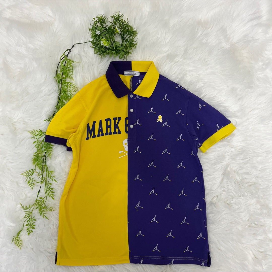 MARK & LONAカラフルポロシャツ サイズ50 きまる MARK & LONAカラフルポロシャツ サイズ50 きまる
