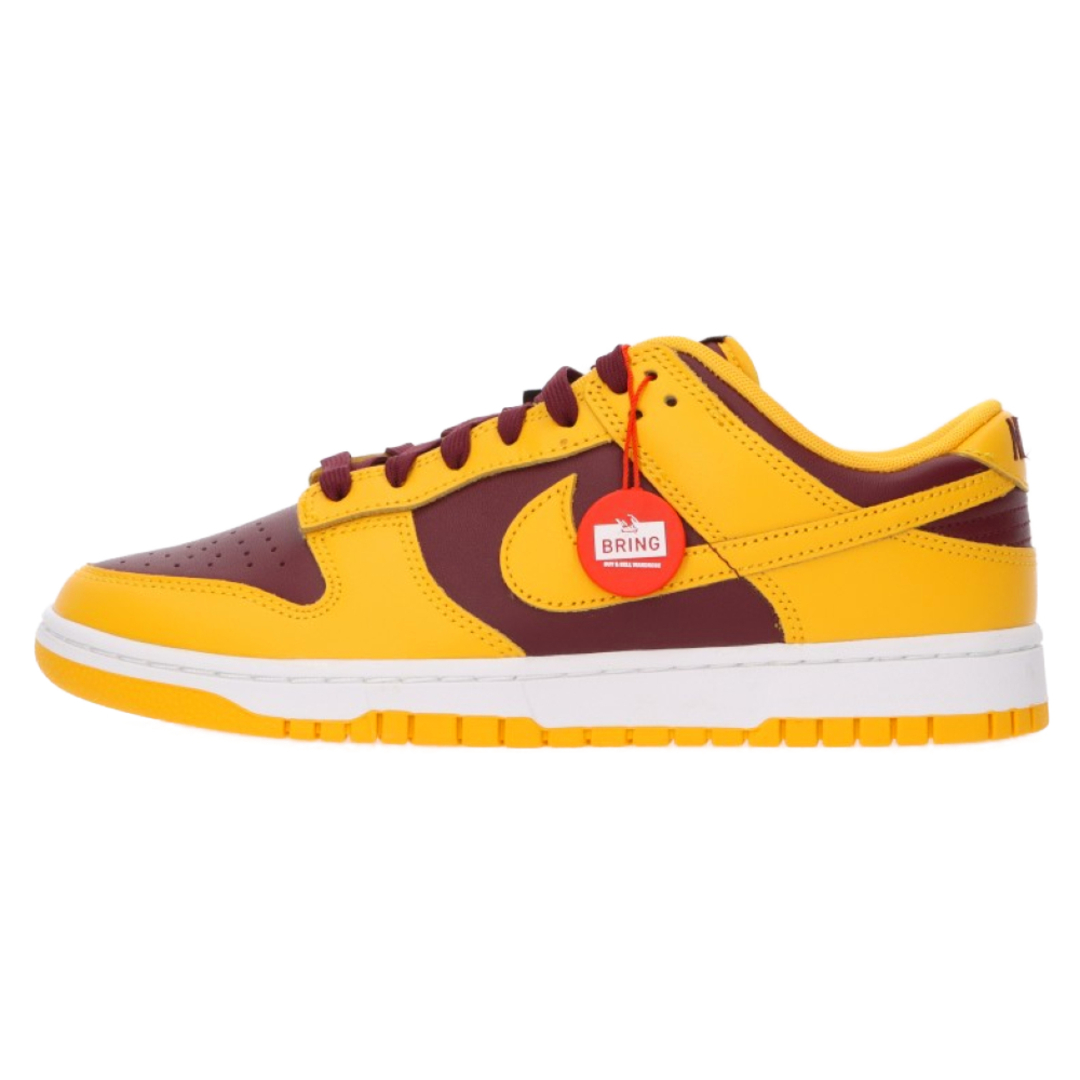 NIKE ナイキ DUNK LOW RETRO University Gold and Deep Maroon ダンク ロー レトロ ユニバーシティゴールド アンド ディープマルーン ローカットスニーカー DD1391-702